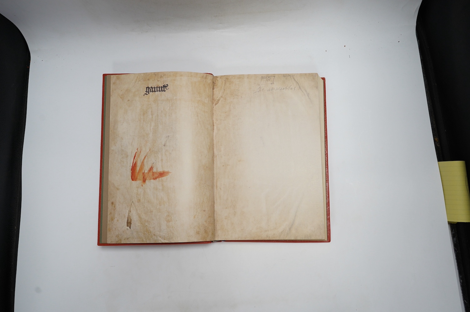 Folio Society. Liber Bestiarum, 2 vols, one of 1980, original Nigerian goatskin by Brian Settle of Ludlow and blocked with a design by David Eccles, The Folio Society, 2008; de Hamel, Christopher and Richard Barber - Tra